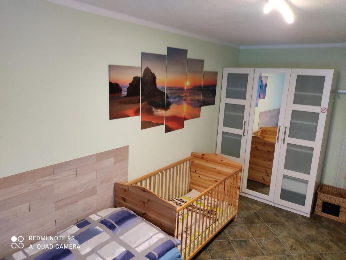 Grosszuegige Ferienwohnung Am Waldesrand Im Seenland Lauta Exterior foto